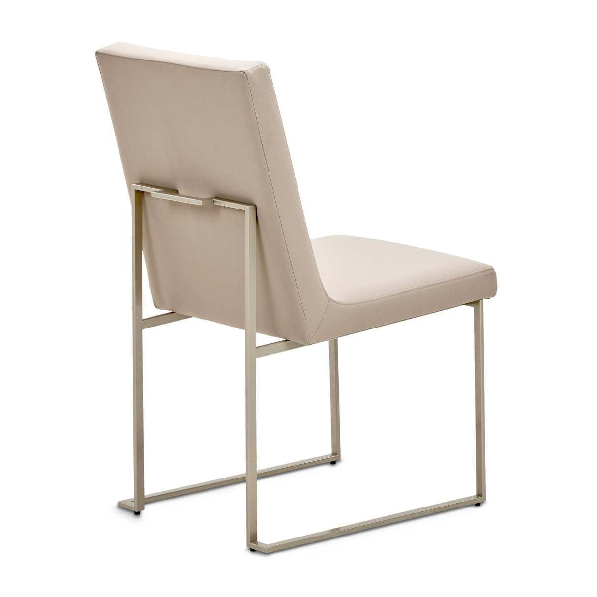 Marin Greige Dining Side Chair from Michael Amini - Luna Furniture