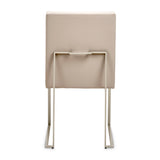 Marin Greige Dining Side Chair from Michael Amini - Luna Furniture
