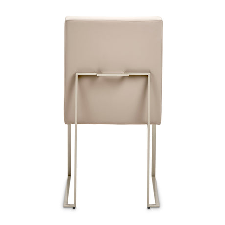 Marin Greige Dining Side Chair from Michael Amini - Luna Furniture