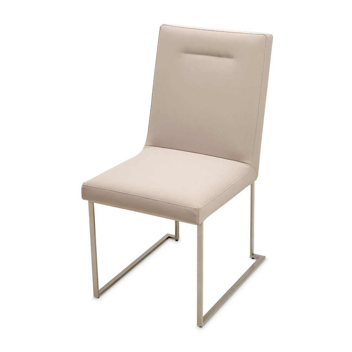 Marin Greige Dining Side Chair from Michael Amini - Luna Furniture