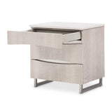 Marin Greige Nightstand from Michael Amini - Luna Furniture