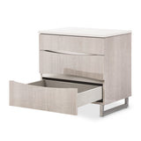 Marin Greige Nightstand from Michael Amini - Luna Furniture
