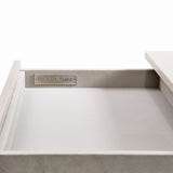 Marin Greige Nightstand from Michael Amini - Luna Furniture