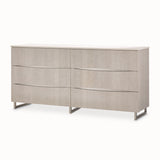 Marin Greige Dresser from Michael Amini - Luna Furniture