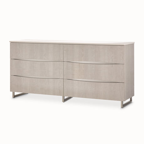 Marin Greige Dresser from Michael Amini - Luna Furniture