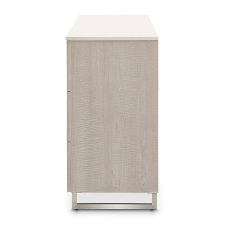 Marin Greige Dresser from Michael Amini - Luna Furniture