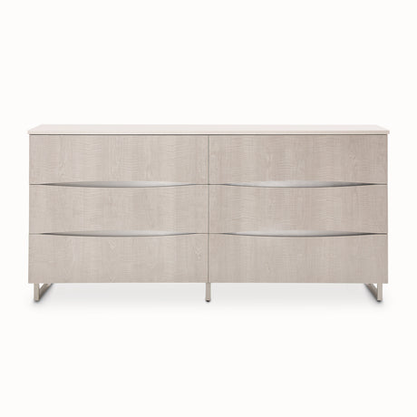 Marin Greige Dresser from Michael Amini - Luna Furniture