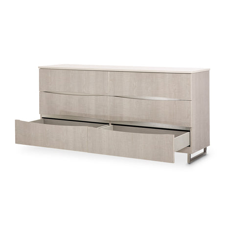 Marin Greige Dresser from Michael Amini - Luna Furniture