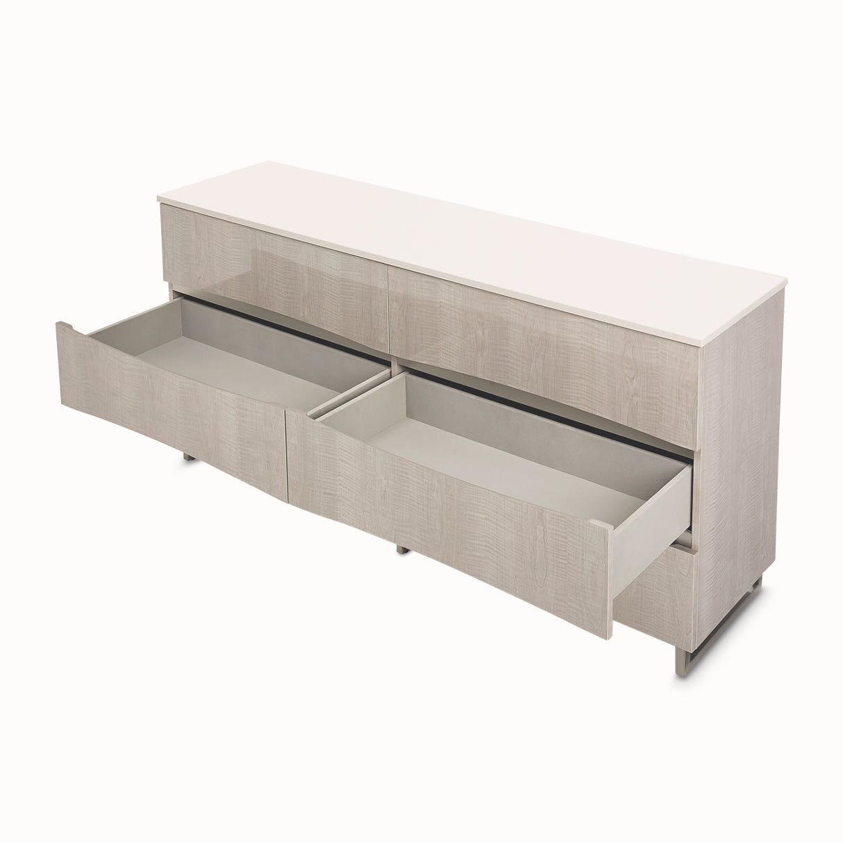 Marin Greige Dresser from Michael Amini - Luna Furniture