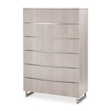 Marin Greige 6-drawer Chest from Michael Amini - Luna Furniture