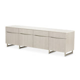 Marin Greige Media Cabinet from Michael Amini - Luna Furniture