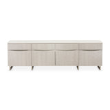 Marin Greige Media Cabinet from Michael Amini - Luna Furniture