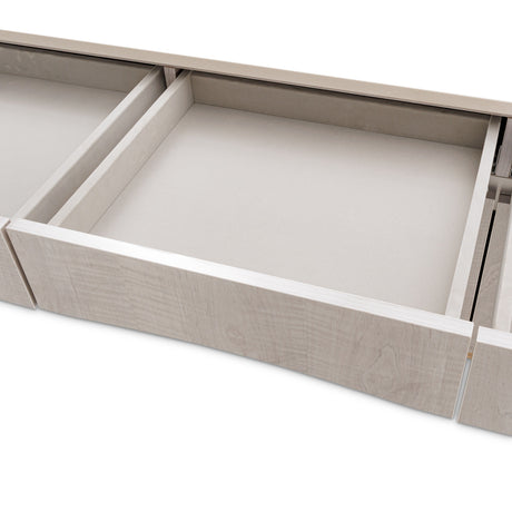 Marin Greige Media Cabinet from Michael Amini - Luna Furniture