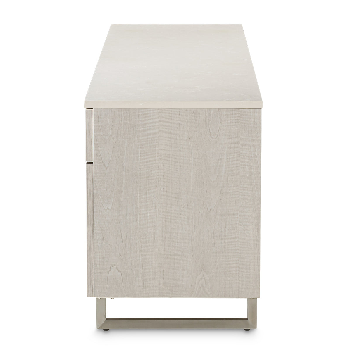 Marin Greige Media Cabinet from Michael Amini - Luna Furniture