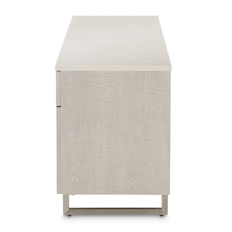 Marin Greige Media Cabinet from Michael Amini - Luna Furniture