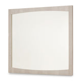 Marin Greige Wall Mirror from Michael Amini - Luna Furniture