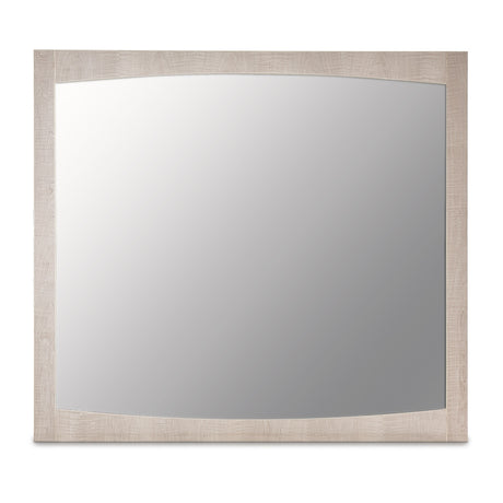 Marin Greige Wall Mirror from Michael Amini - Luna Furniture
