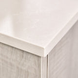 Marin Greige Dresser With Mirror from Michael Amini - Luna Furniture