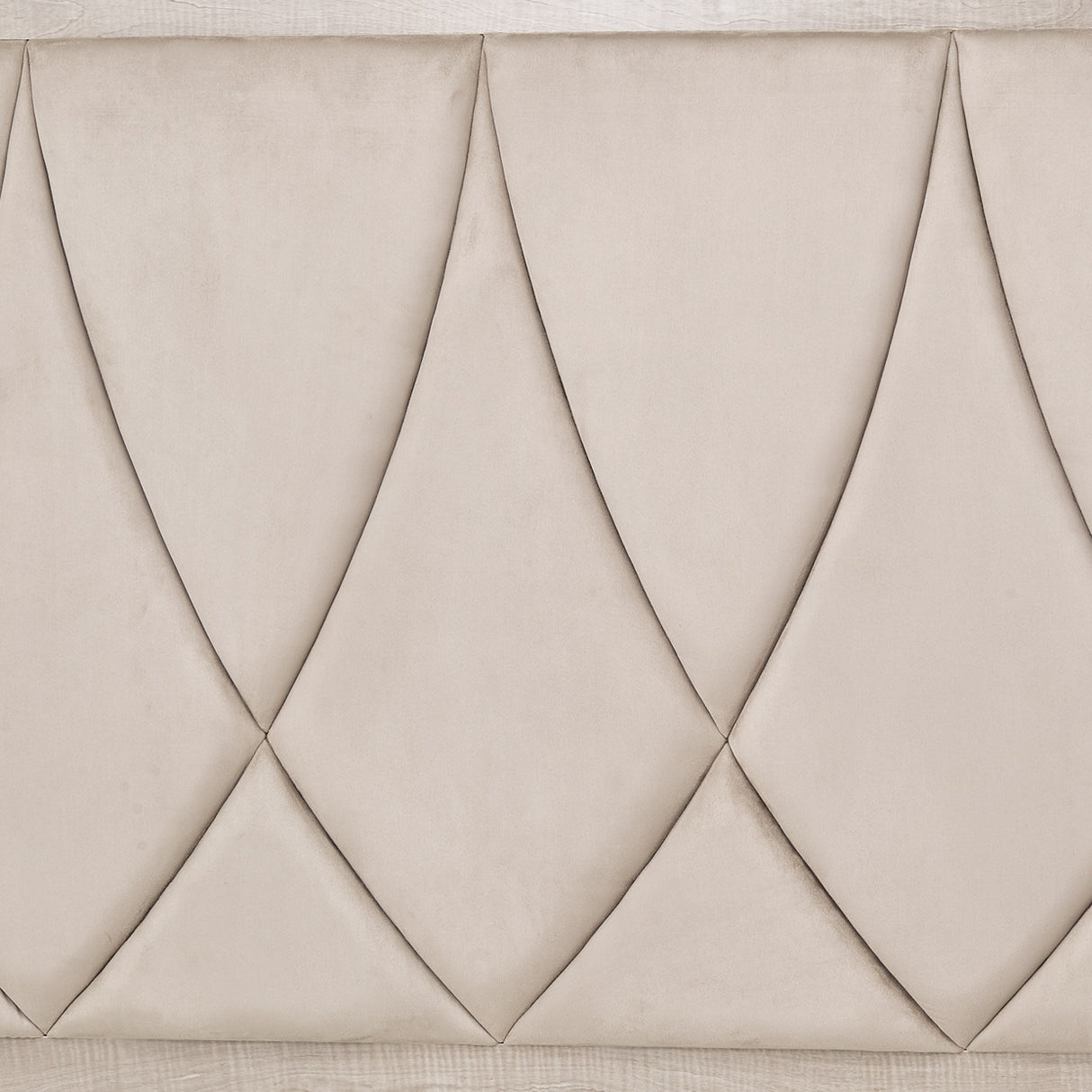 Marin Greige Eastern King Panel Bed (3 Pc) from Michael Amini - Luna Furniture