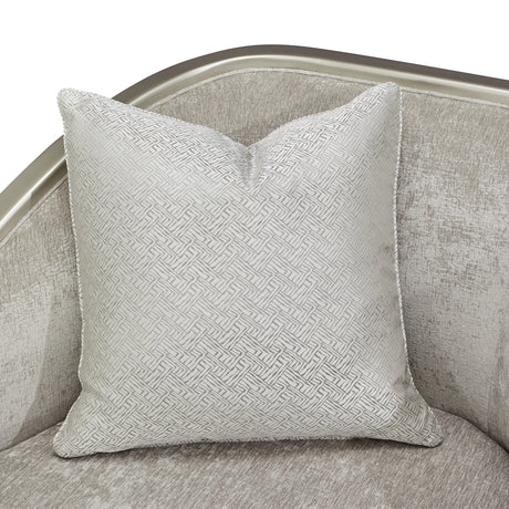 Lanna Silver Mist Matching Chair from Michael Amini - Luna Furniture