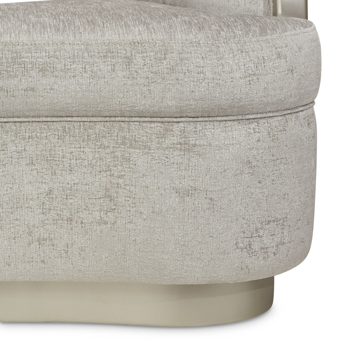 Lanna Silver Mist Matching Chair from Michael Amini - Luna Furniture