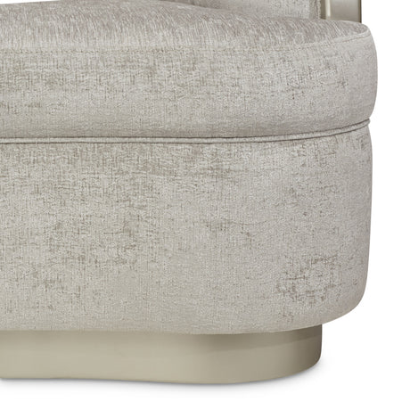 Lanna Silver Mist Matching Chair from Michael Amini - Luna Furniture