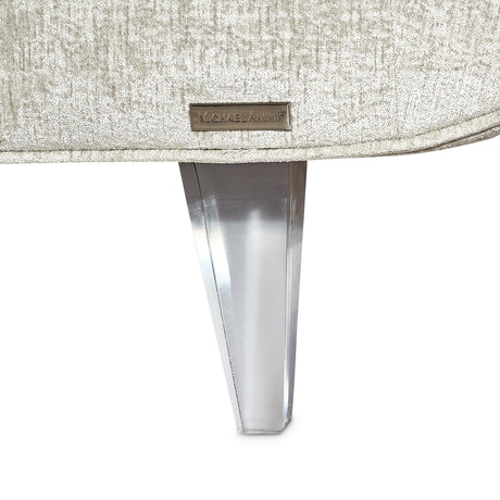 Lanna Silver Mist Chaise from Michael Amini - Luna Furniture
