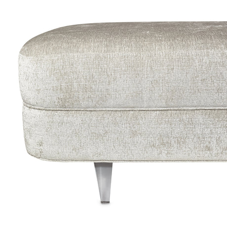 Lanna Silver Mist Chaise from Michael Amini - Luna Furniture