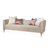 Linea Silver Mist Sofa from Michael Amini - Luna Furniture