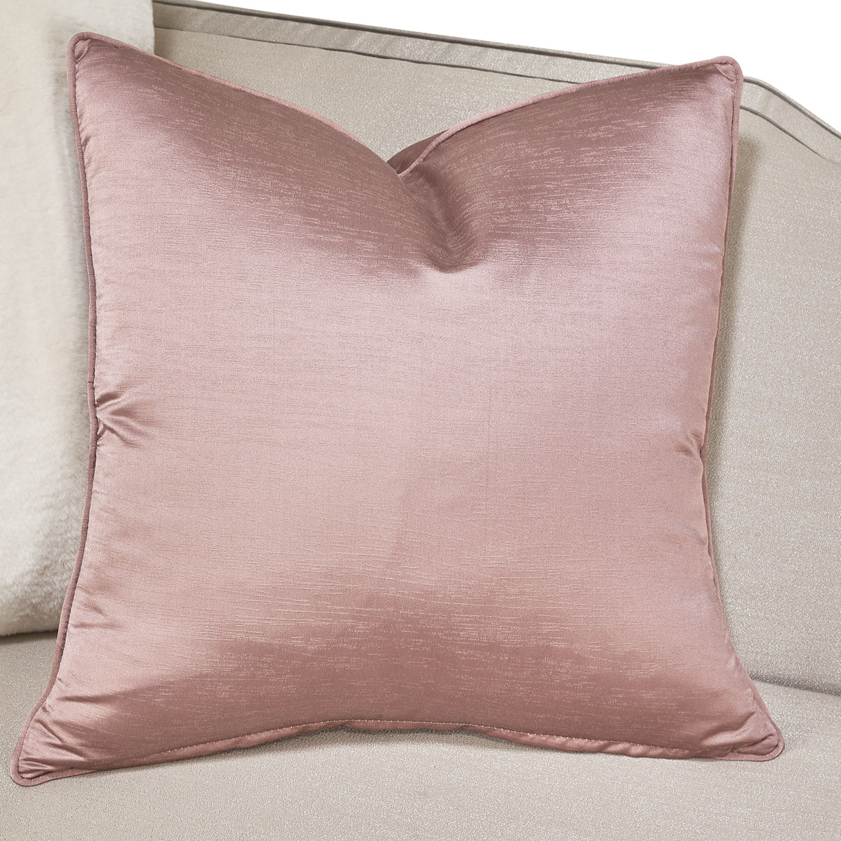 Linea Silver Mist Sofa from Michael Amini - Luna Furniture
