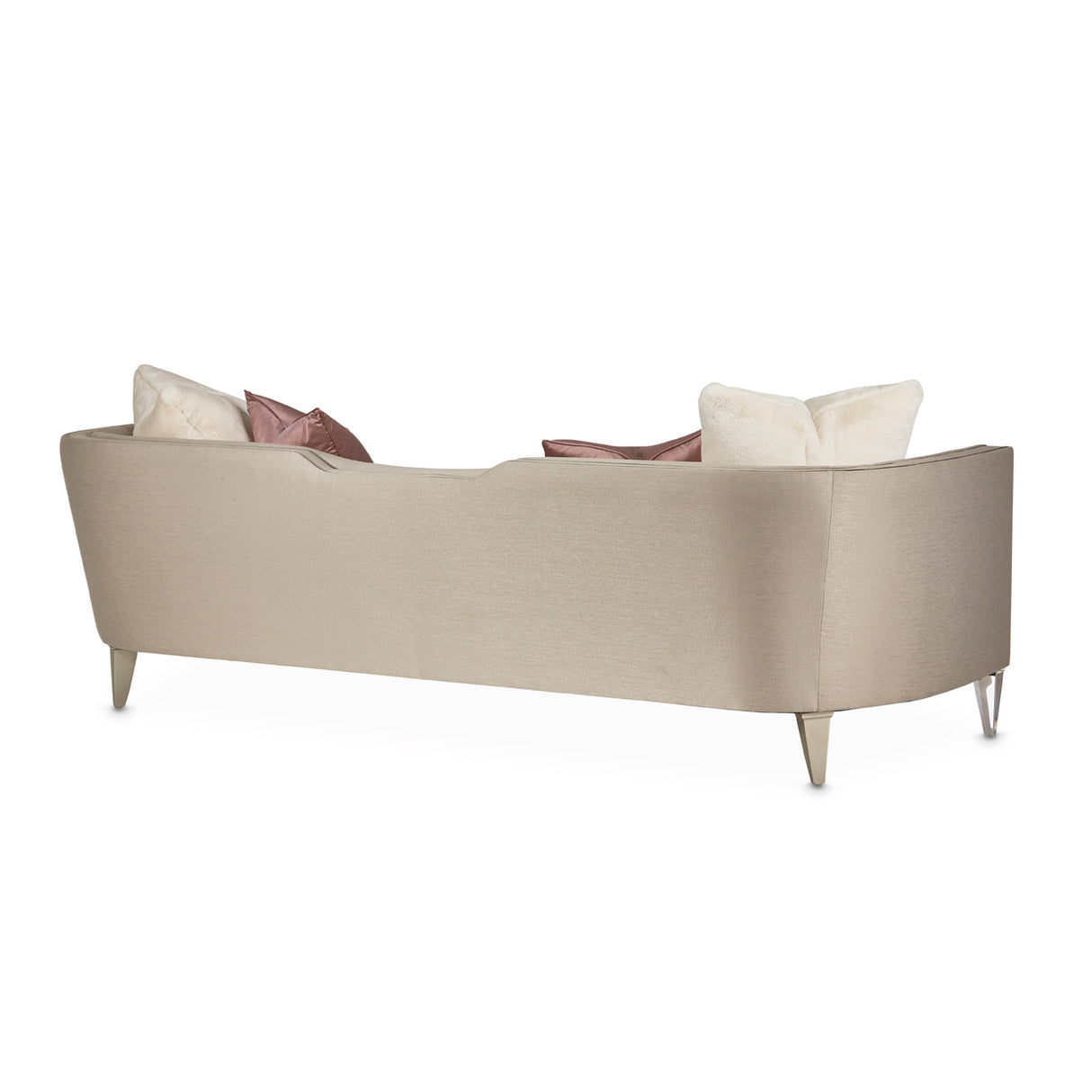 Linea Silver Mist Sofa from Michael Amini - Luna Furniture