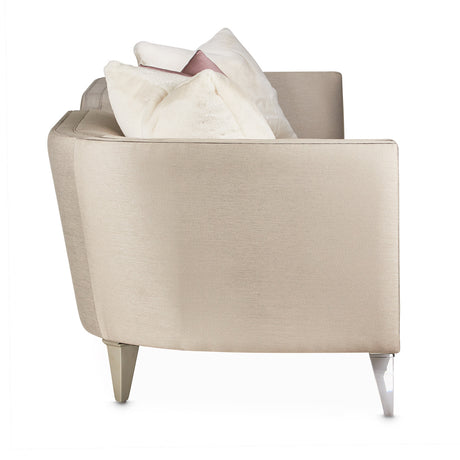 Linea Silver Mist Sofa from Michael Amini - Luna Furniture