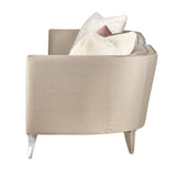 Linea Silver Mist Sofa from Michael Amini - Luna Furniture