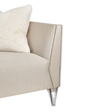 Linea Silver Mist Sofa from Michael Amini - Luna Furniture