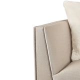 Linea Silver Mist Sofa from Michael Amini - Luna Furniture