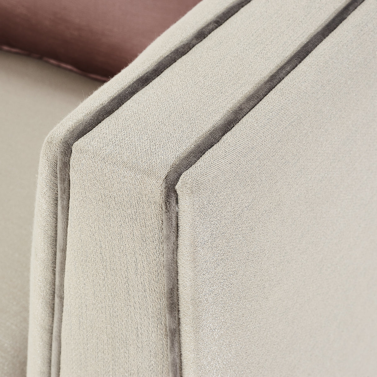 Linea Silver Mist Matching Chair from Michael Amini - Luna Furniture