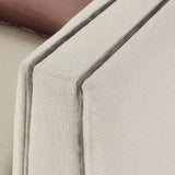 Linea Silver Mist Matching Chair from Michael Amini - Luna Furniture