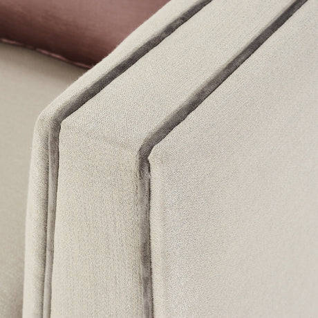Linea Silver Mist Matching Chair from Michael Amini - Luna Furniture