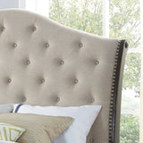 Rhapsody Sand Queen Sleigh Bed from Steve Silver - Luna Furniture