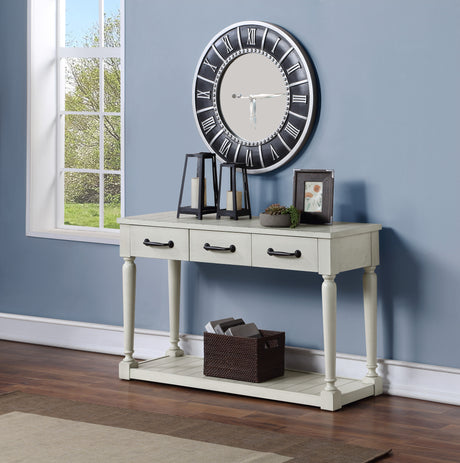 Hemingway Alabaster Sofa Table from Steve Silver - Luna Furniture