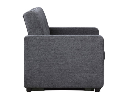 Noah Gray Convertible Sleeper Chair-and-a-Half from Steve Silver - Luna Furniture