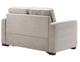 Noah Convertible Sleeper Loveseat, Tan from Steve Silver - Luna Furniture