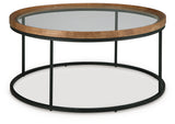 Noraluna Medium Brown Coffee Table from Ashley Furniture - Luna Furniture