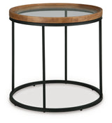 Noraluna Medium Brown End Table from Ashley - Luna Furniture