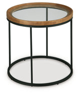 Noraluna Medium Brown End Table from Ashley - Luna Furniture