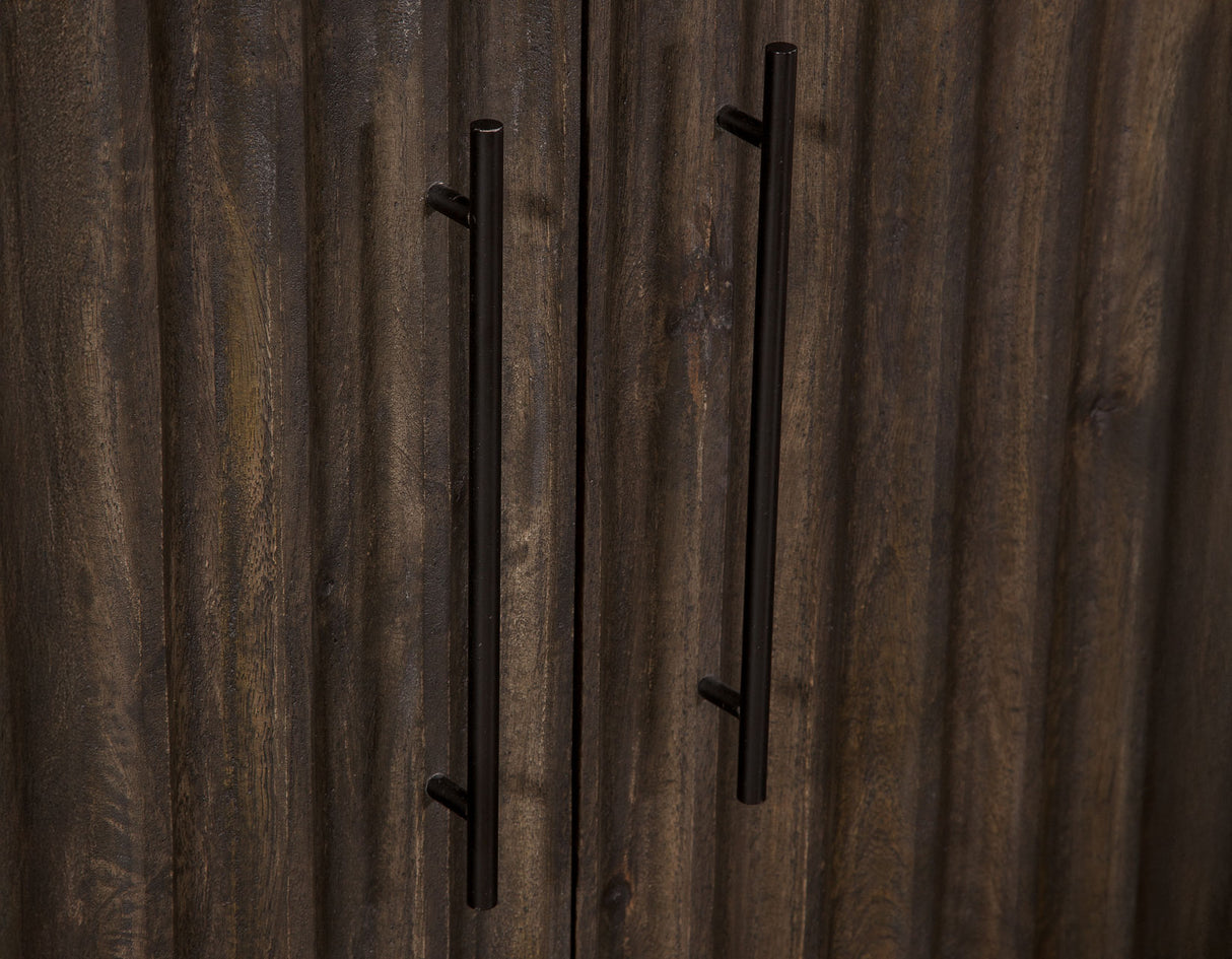 Norvell Dark Walnut 4-Door Sideboard from Steve Silver - Luna Furniture