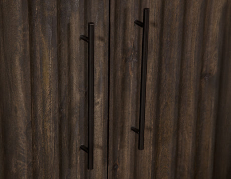 Norvell Dark Walnut 4-Door Sideboard from Steve Silver - Luna Furniture