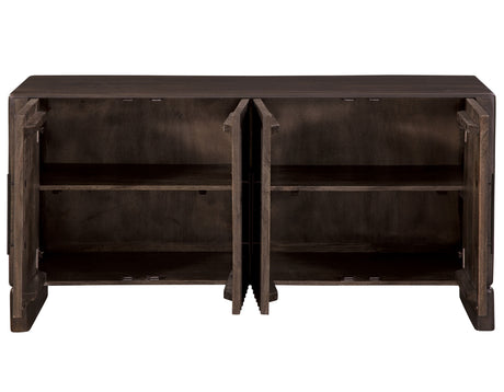 Norvell Dark Espresso 6-Piece Dining Set from Steve Silver - Luna Furniture