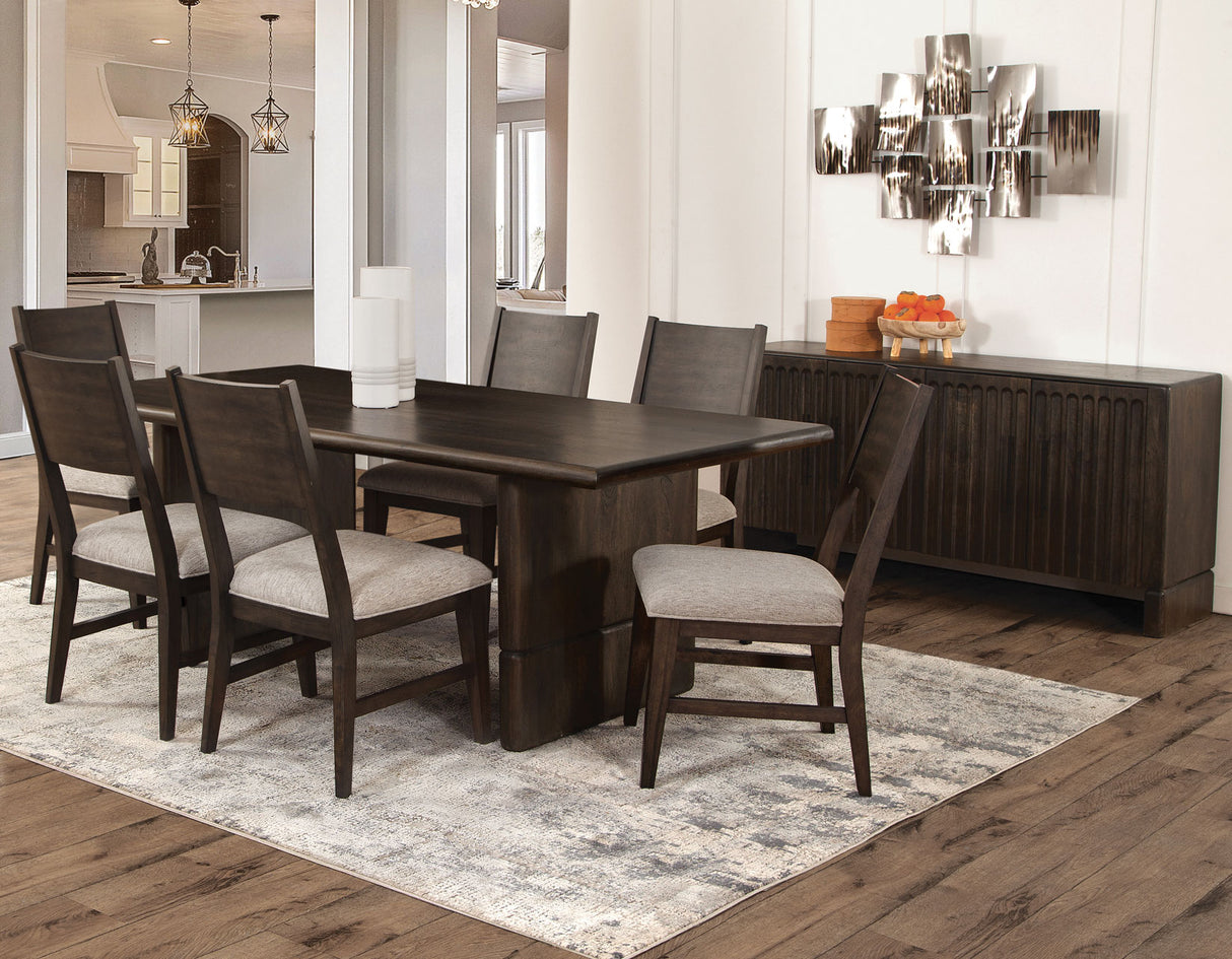 Norvell Dark Espresso Side Chair, Set of 2 from Steve Silver - Luna Furniture