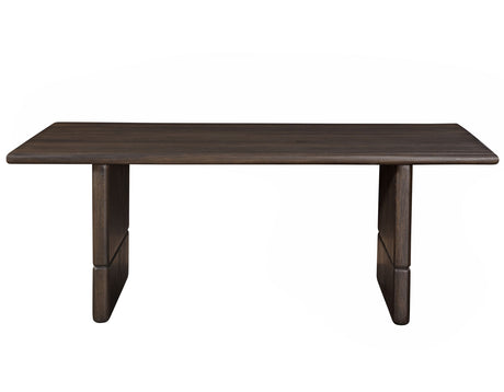 Norvell Dark Espresso Solid Wood 78″ Dining Table from Steve Silver - Luna Furniture